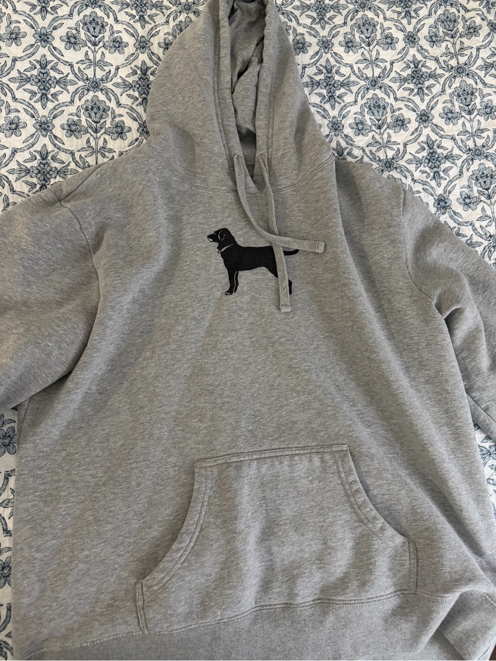 The Black Dog Heather Gray Hoodie